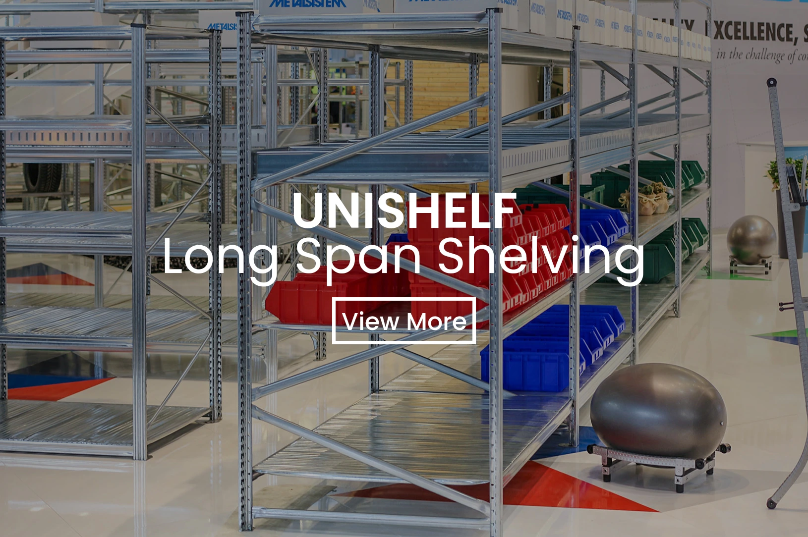 Long Span Shelving in Malta